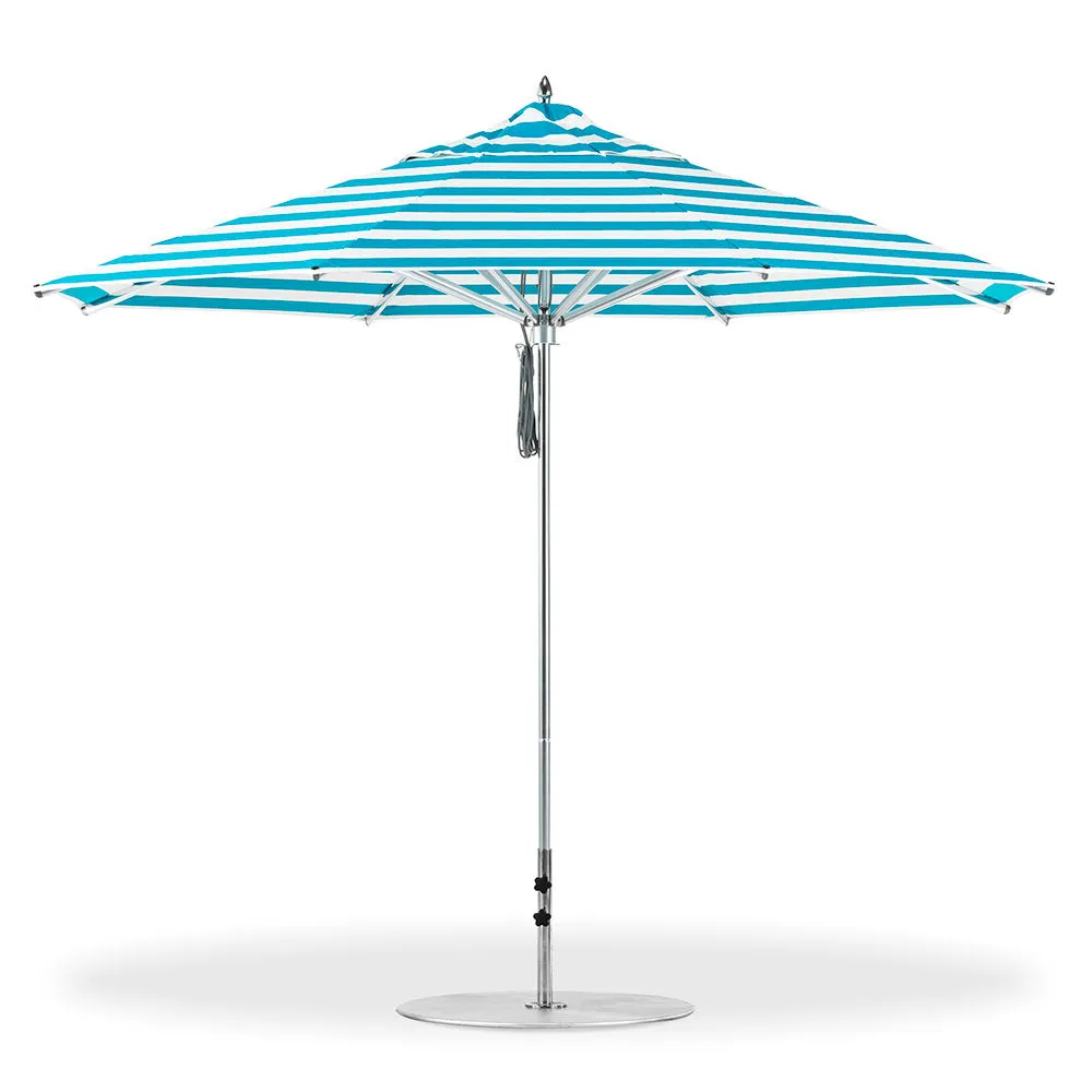 11' Oct Greenwich Aluminum Market Umbrella