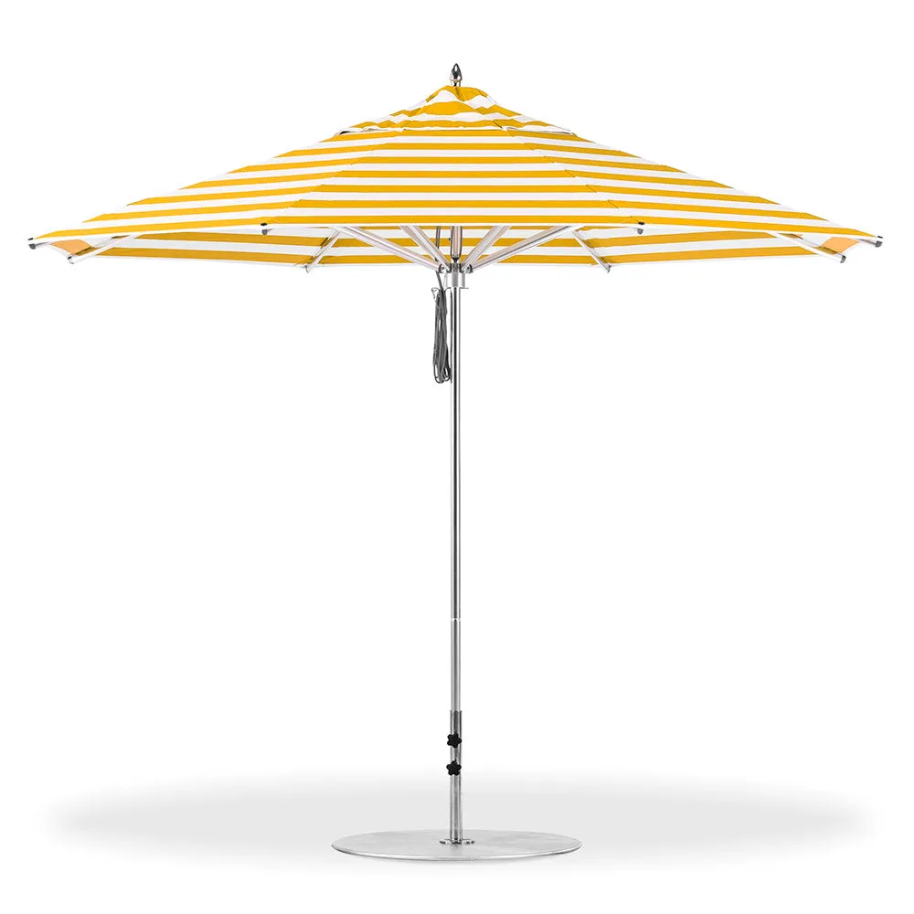 11' Oct Greenwich Aluminum Market Umbrella