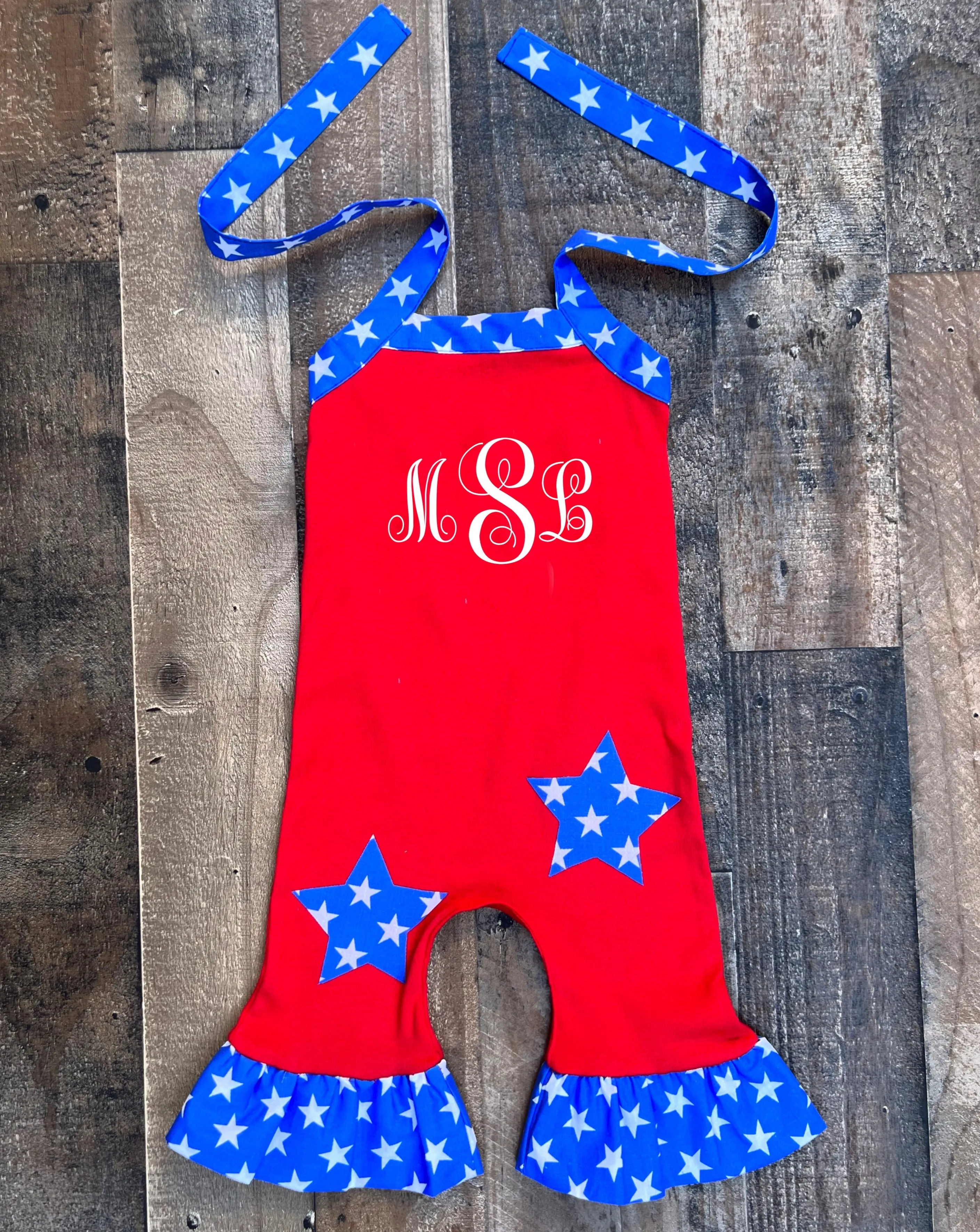 4th Of July Romper