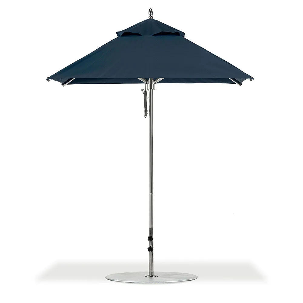 6.5' Sq Greenwich Aluminum Market Umbrella