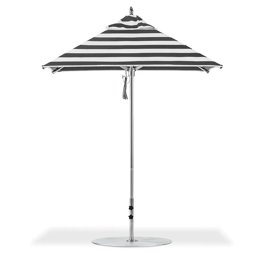 6.5' Sq Greenwich Aluminum Market Umbrella