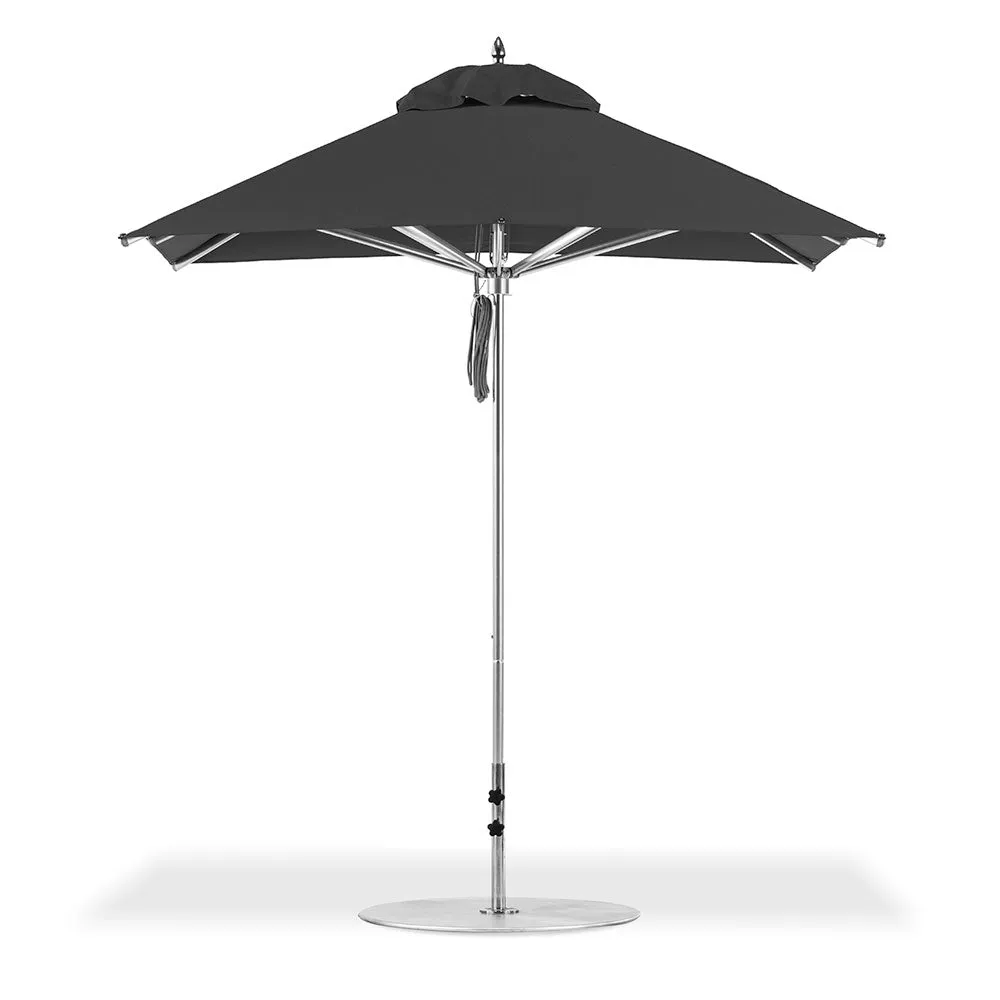 7.5' Sq Greenwich Aluminum Market Umbrella