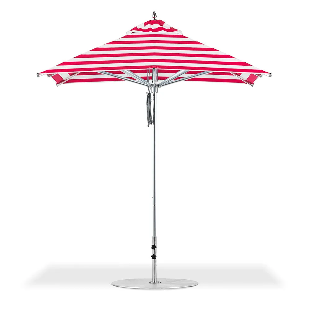 7.5' Sq Greenwich Aluminum Market Umbrella