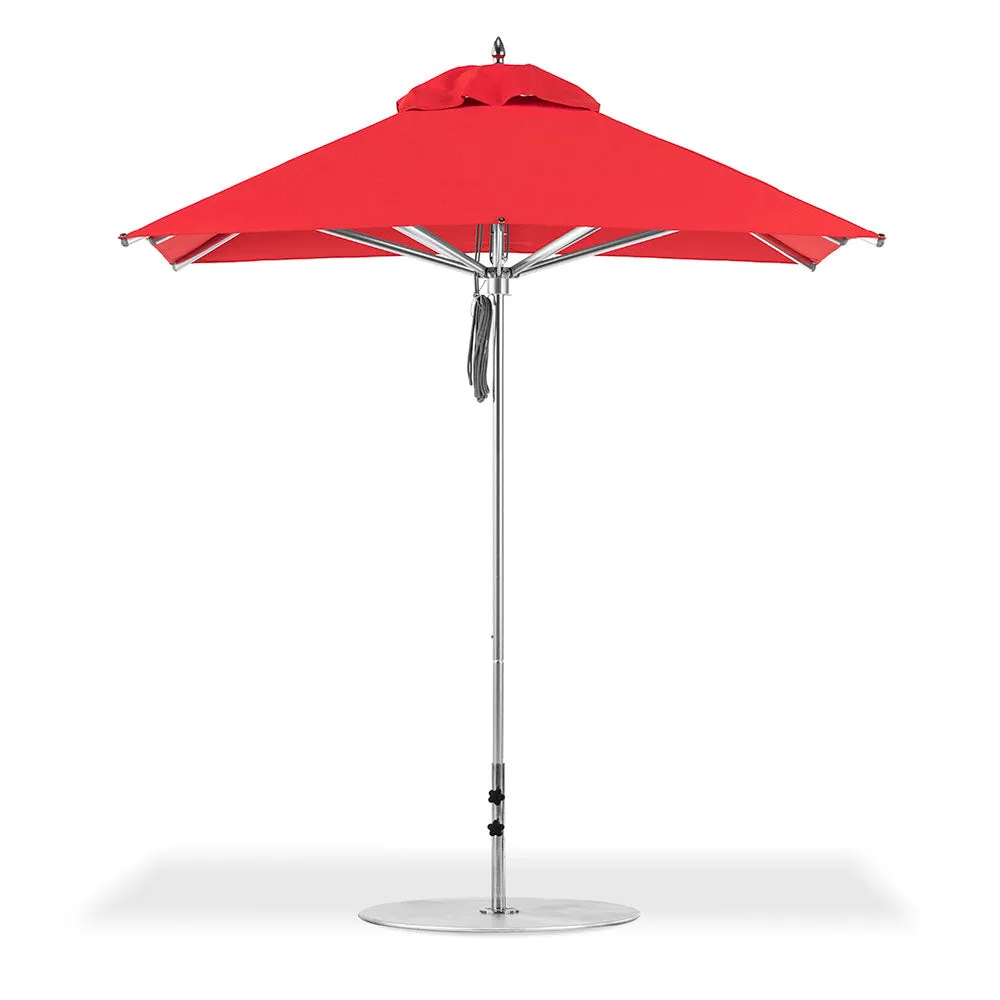 7.5' Sq Greenwich Aluminum Market Umbrella