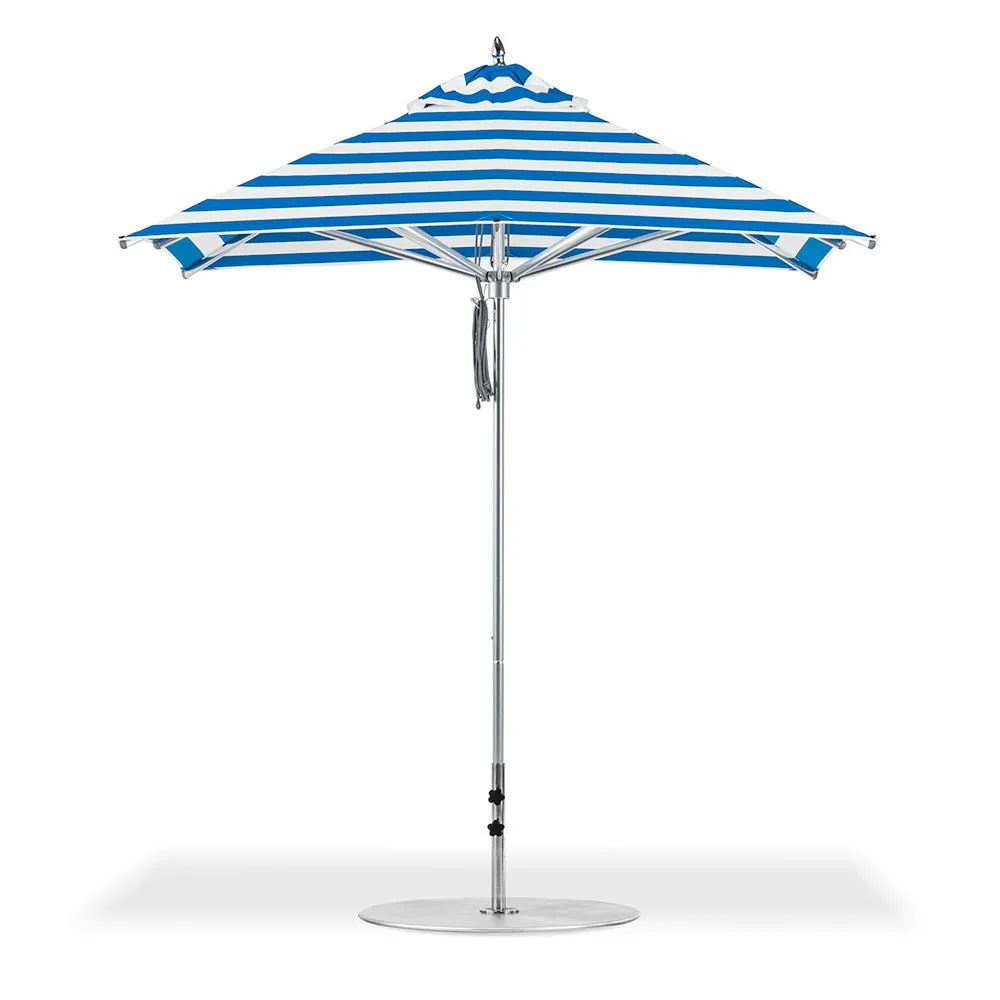 7.5' Sq Greenwich Aluminum Market Umbrella