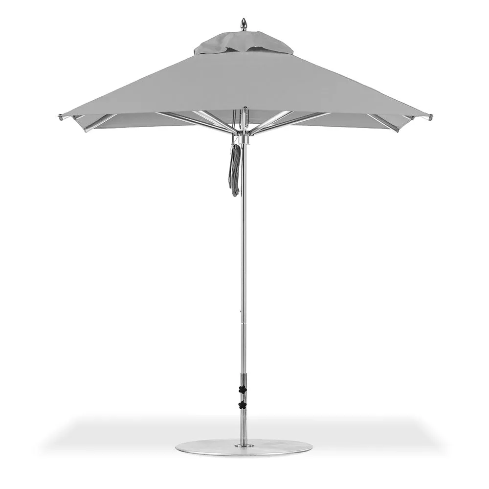 7.5' Sq Greenwich Aluminum Market Umbrella