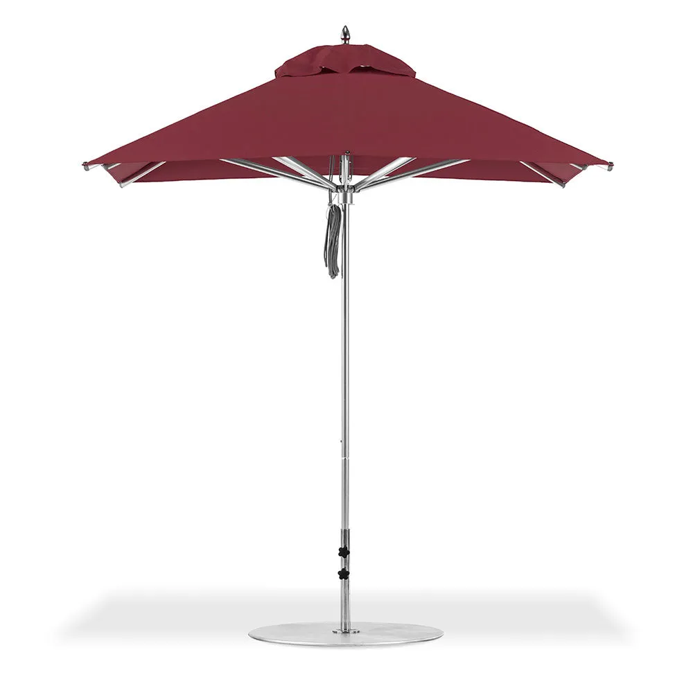 7.5' Sq Greenwich Aluminum Market Umbrella