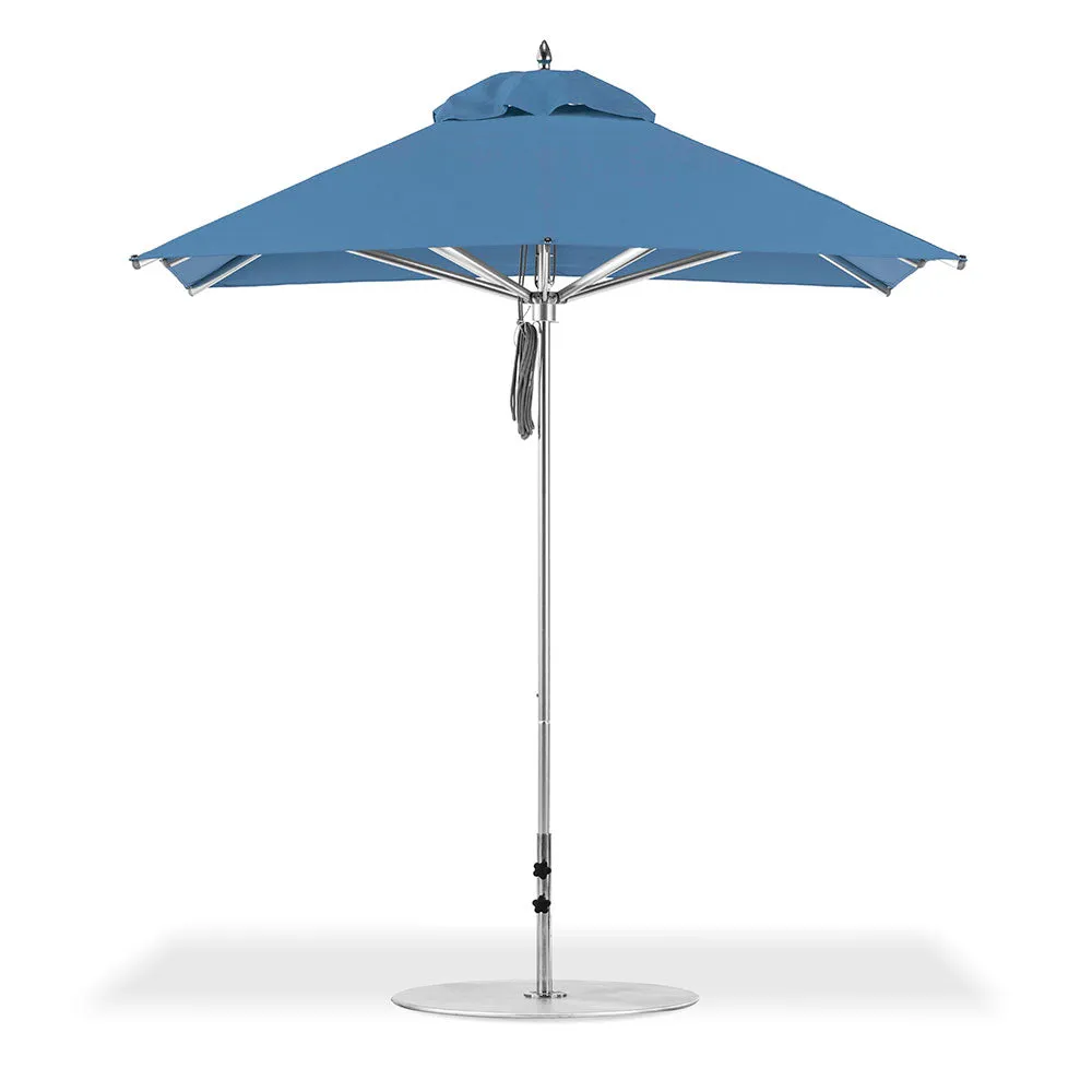 7.5' Sq Greenwich Aluminum Market Umbrella