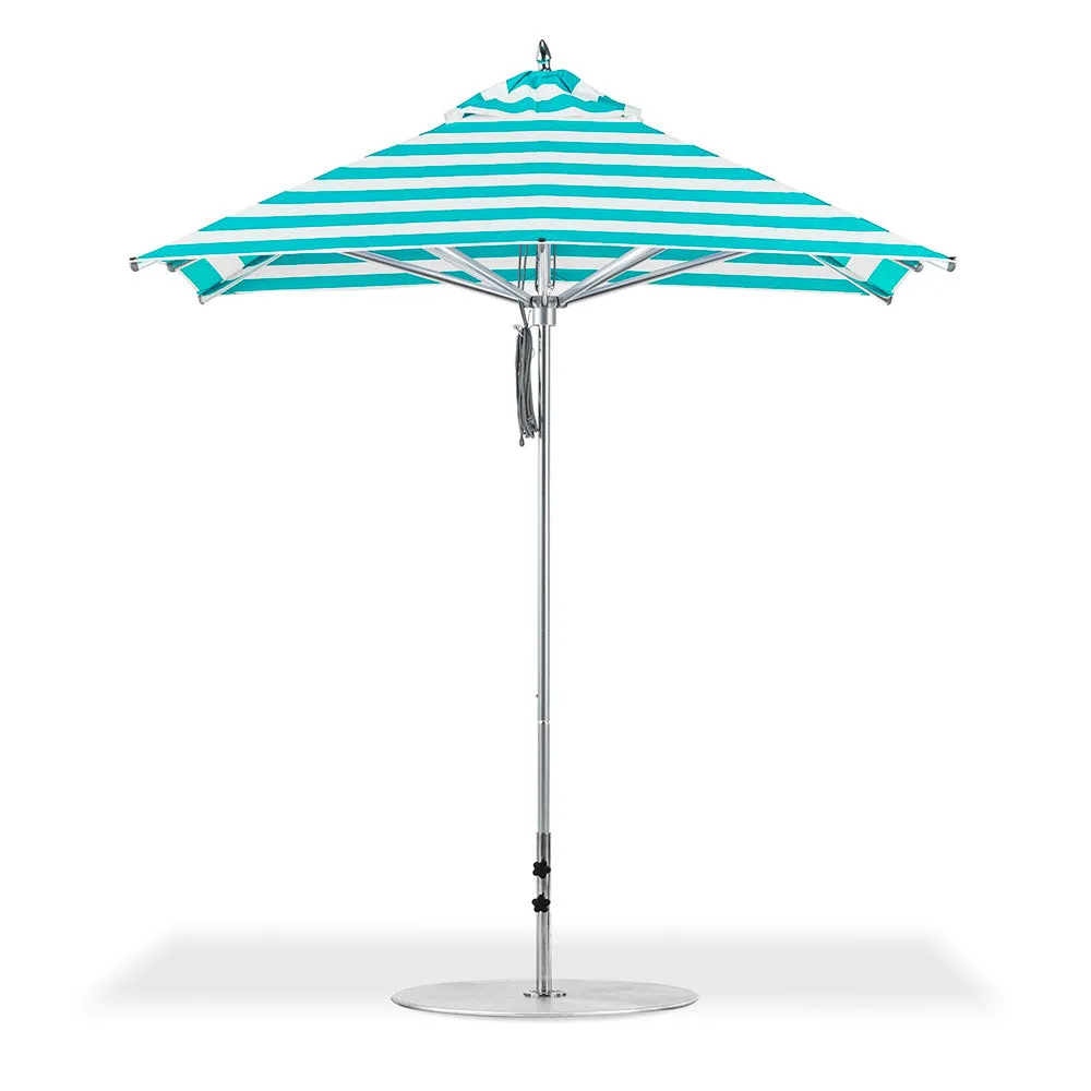 7.5' Sq Greenwich Aluminum Market Umbrella