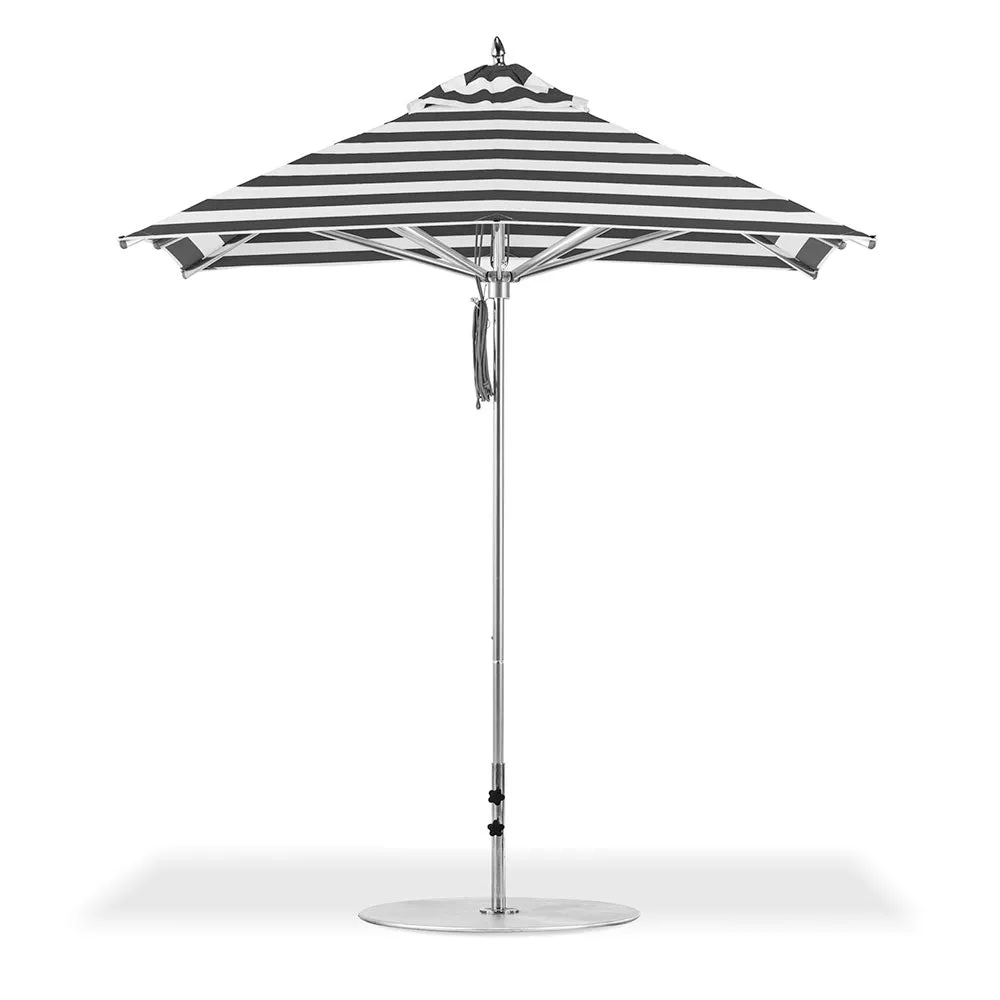 7.5' Sq Greenwich Aluminum Market Umbrella