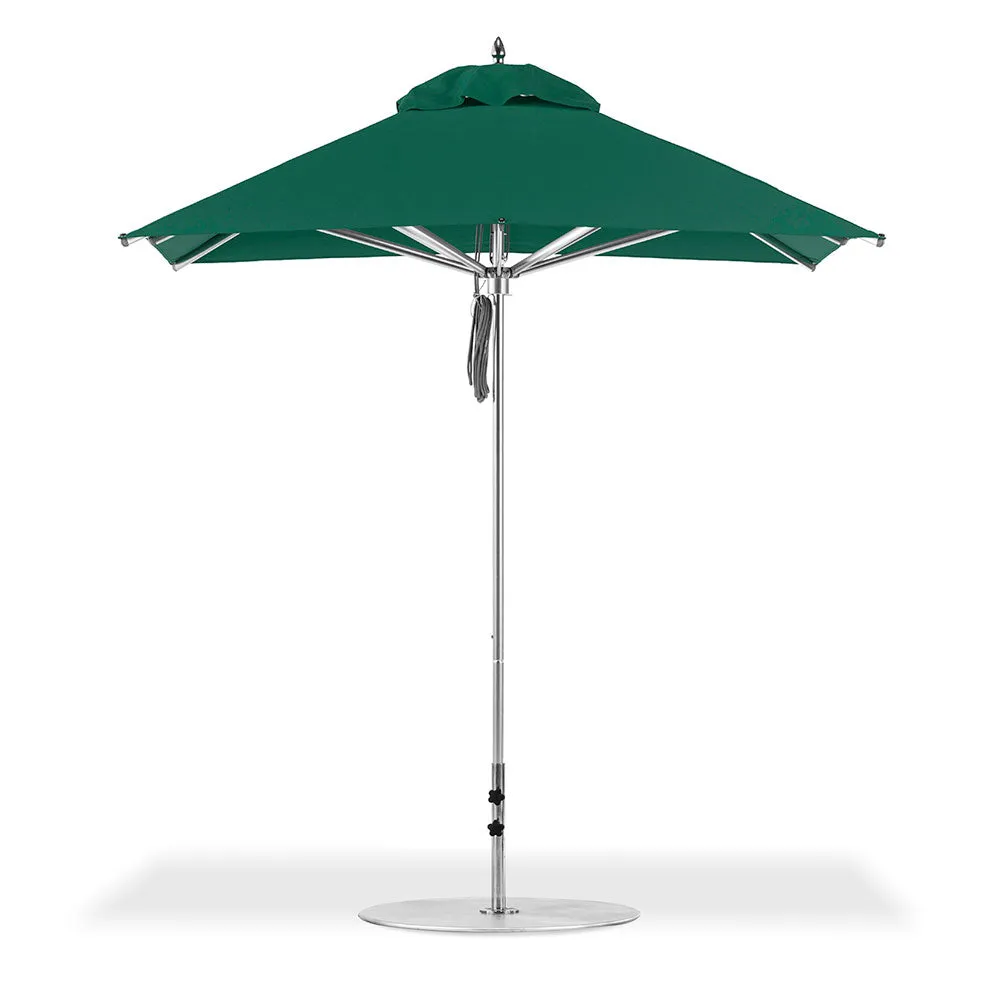 7.5' Sq Greenwich Aluminum Market Umbrella