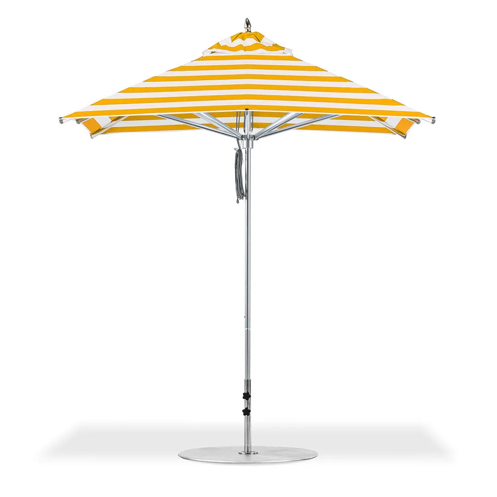 7.5' Sq Greenwich Aluminum Market Umbrella