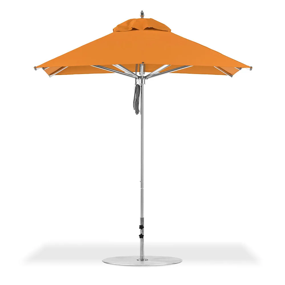 7.5' Sq Greenwich Aluminum Market Umbrella