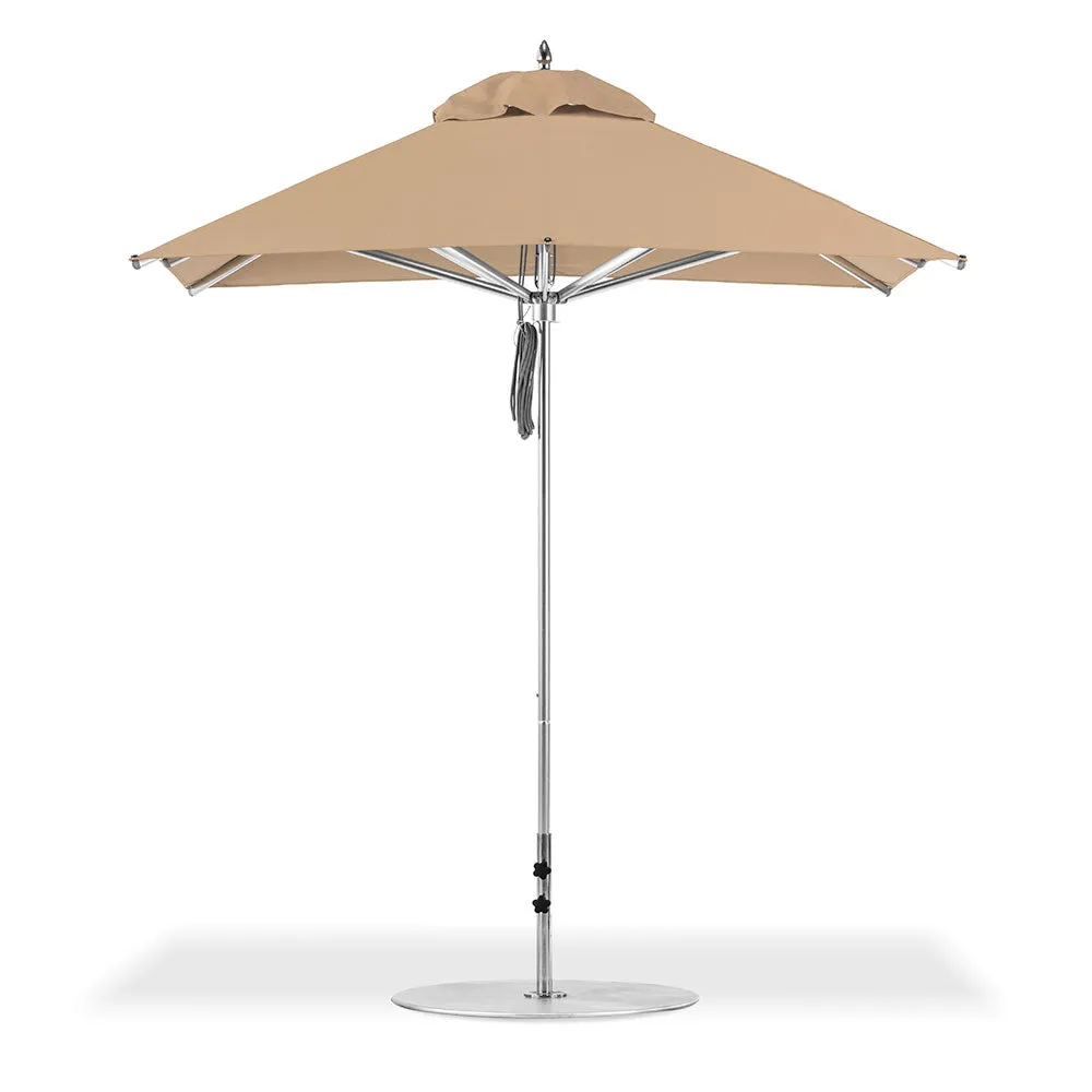 7.5' Sq Greenwich Aluminum Market Umbrella