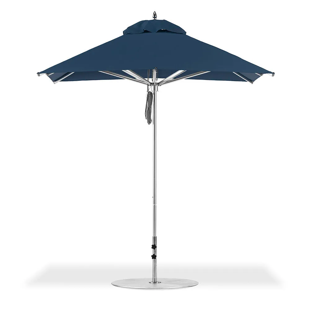 7.5' Sq Greenwich Aluminum Market Umbrella