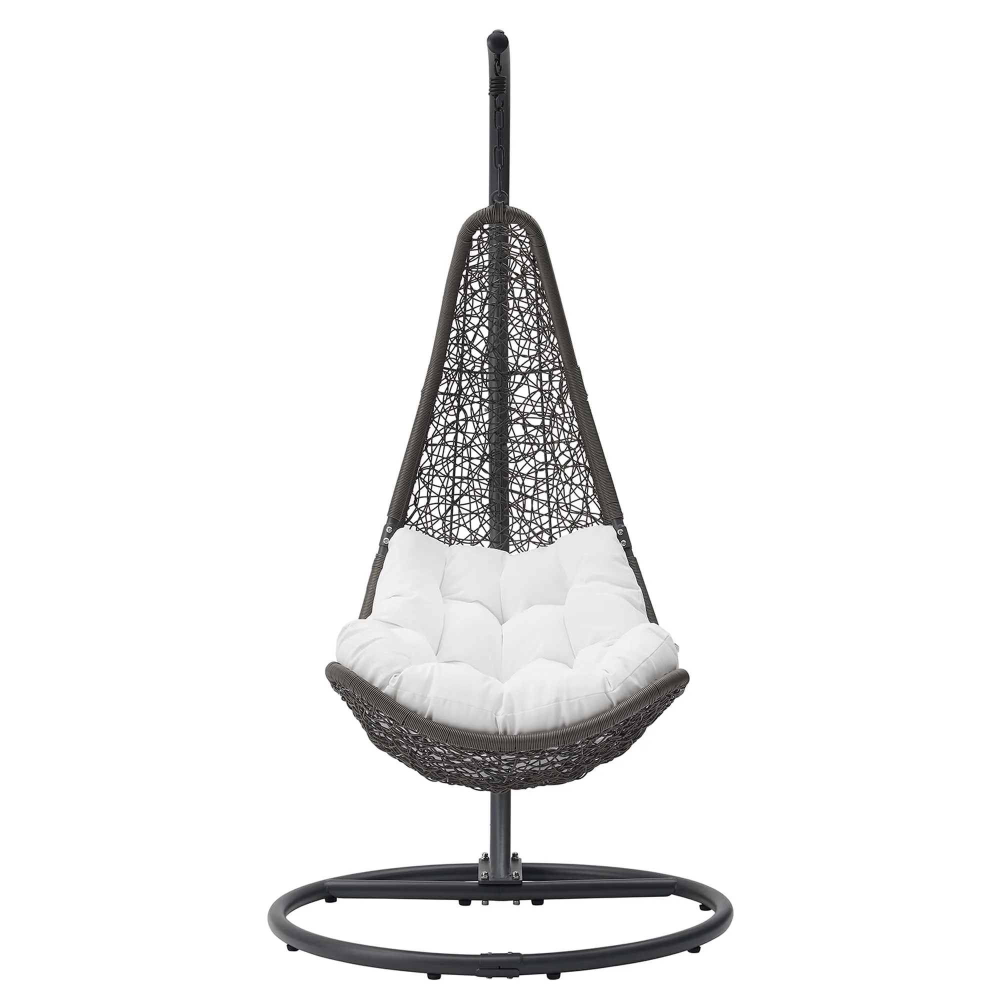 Abate Outdoor Patio Swing Chair With Stand by Modway