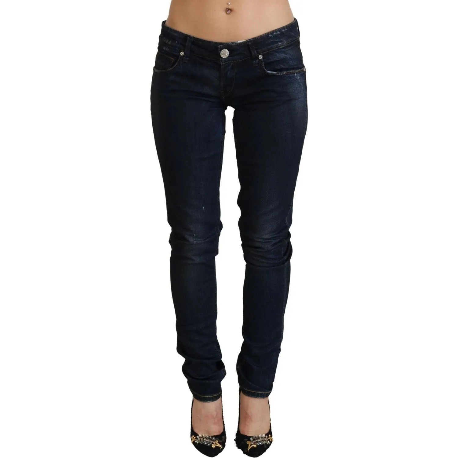 Acht Chic Slim Fit Cotton Denim Jeans