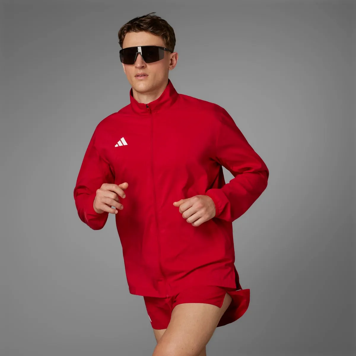 adidas Men's Adizero Essentials Running Jacket