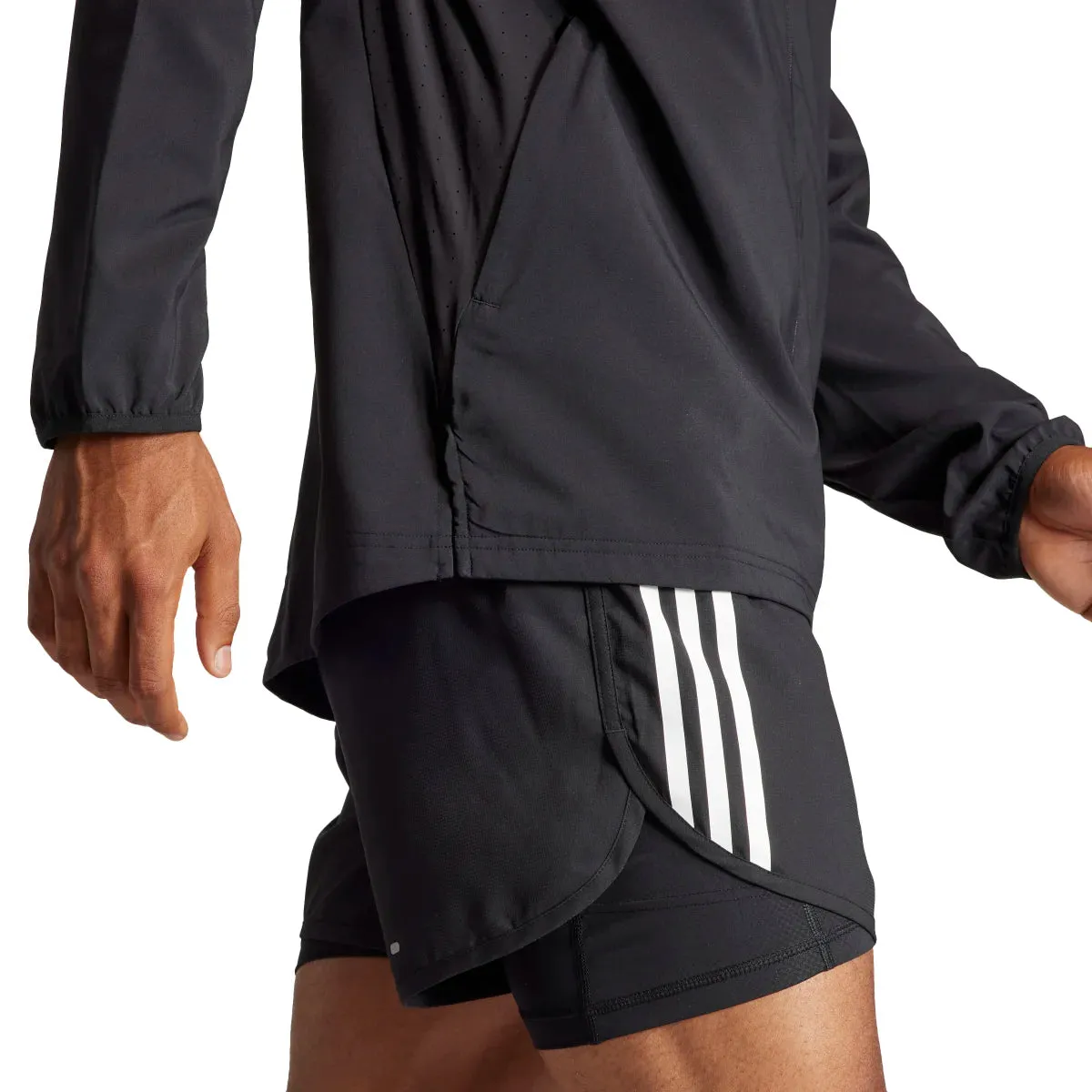 adidas Men's Adizero Essentials Running Jacket