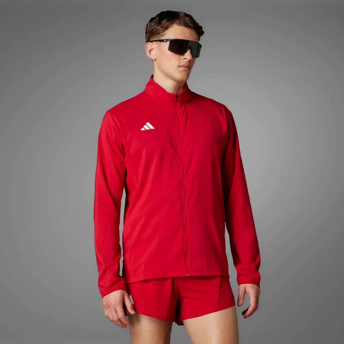 adidas Men's Adizero Essentials Running Jacket