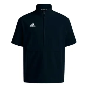 adidas Men's Coach Short Sleeve 1/4 Zip Jacket