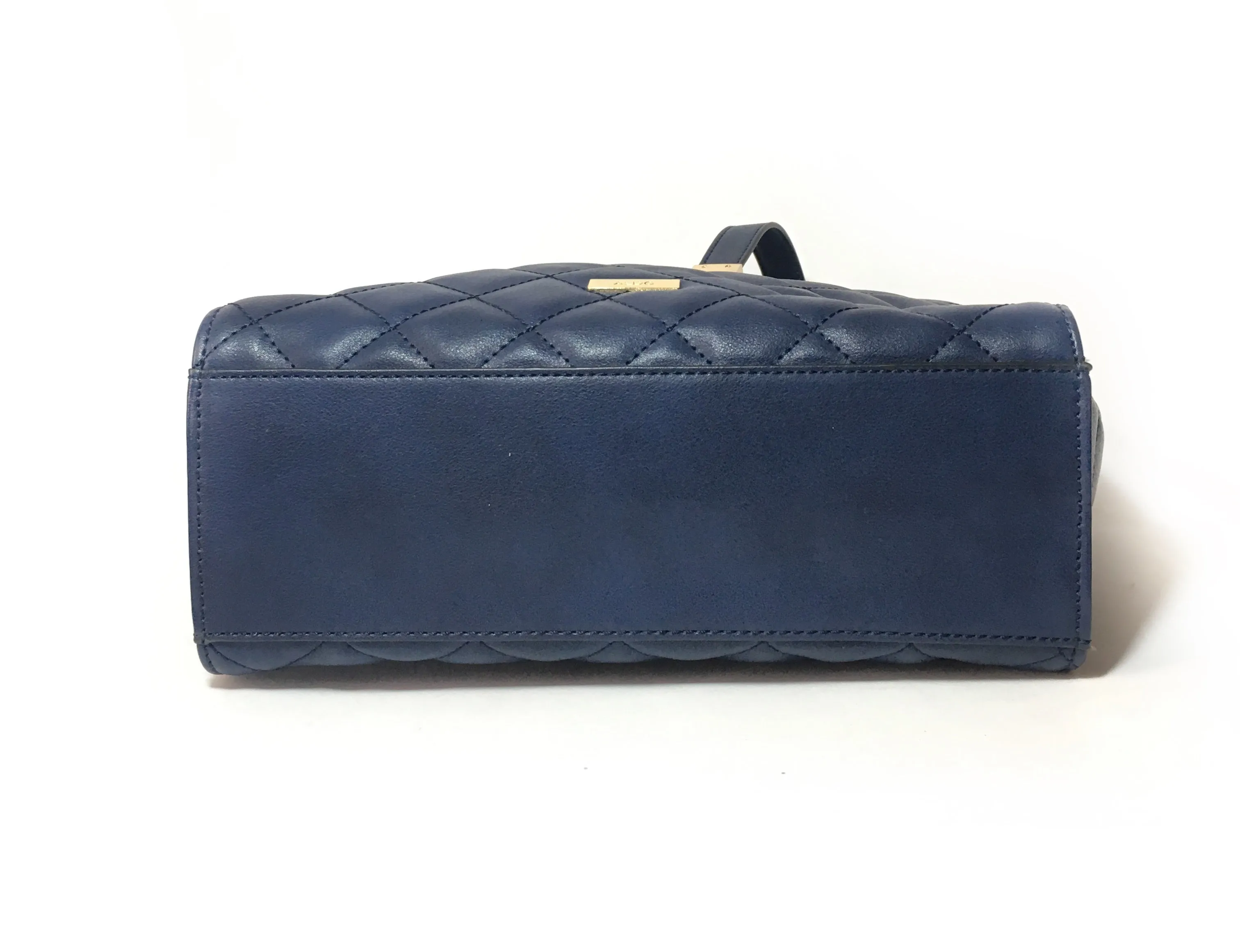 ALDO Quilted Navy Blue Shoulder Bag | Gently Used |