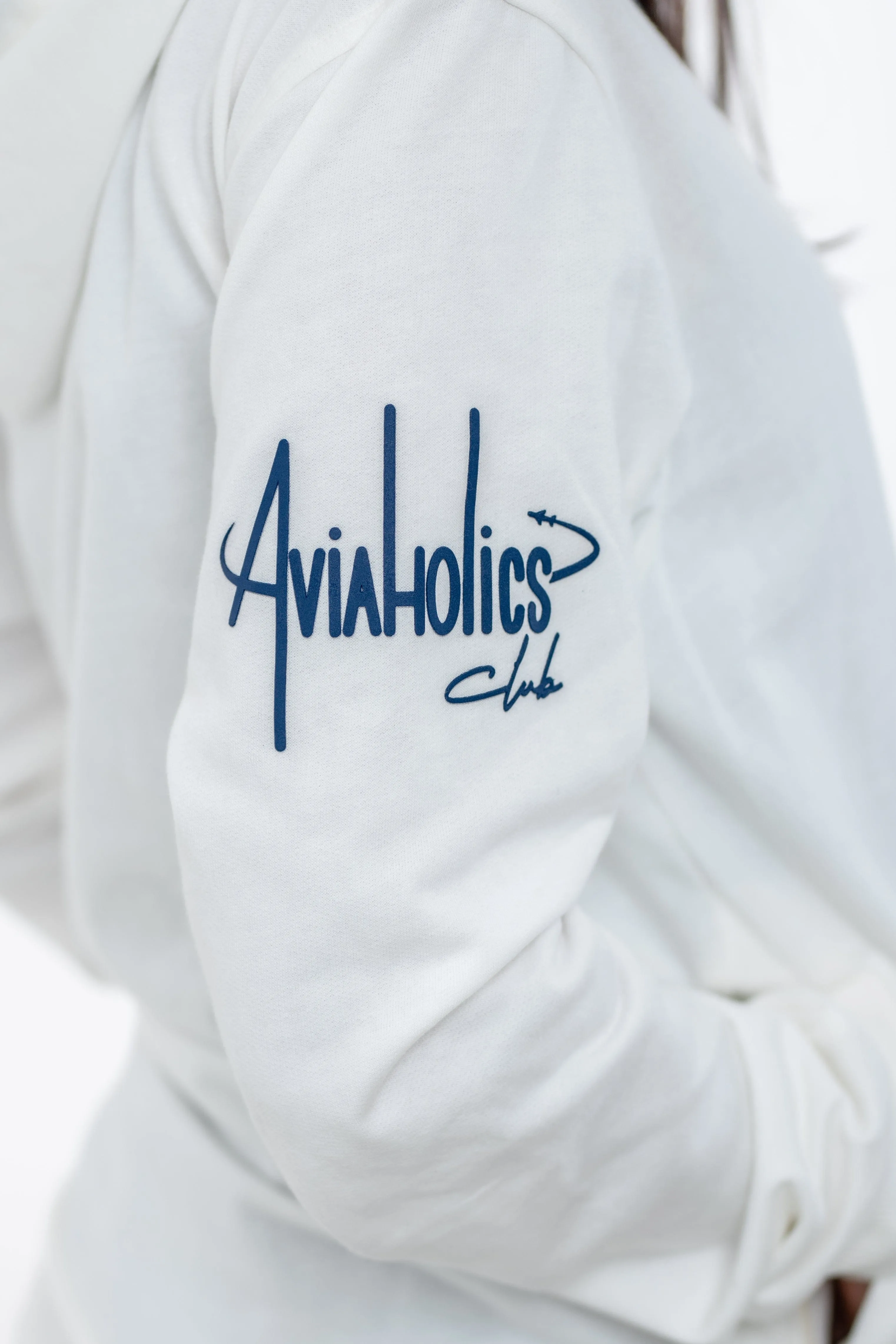 Aviaholics Travel Hoodie Raw Ivory Size L