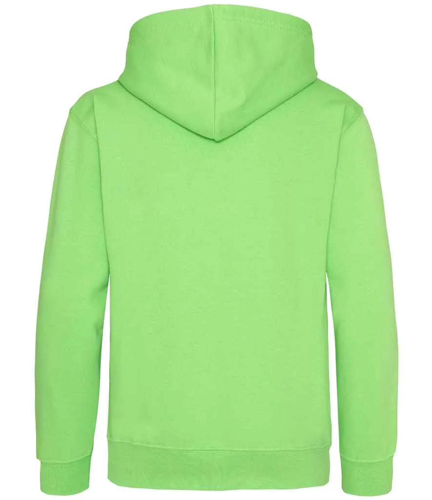 AWDis Hoodie (Childrens) - Green, Orange, Yellow, Pink