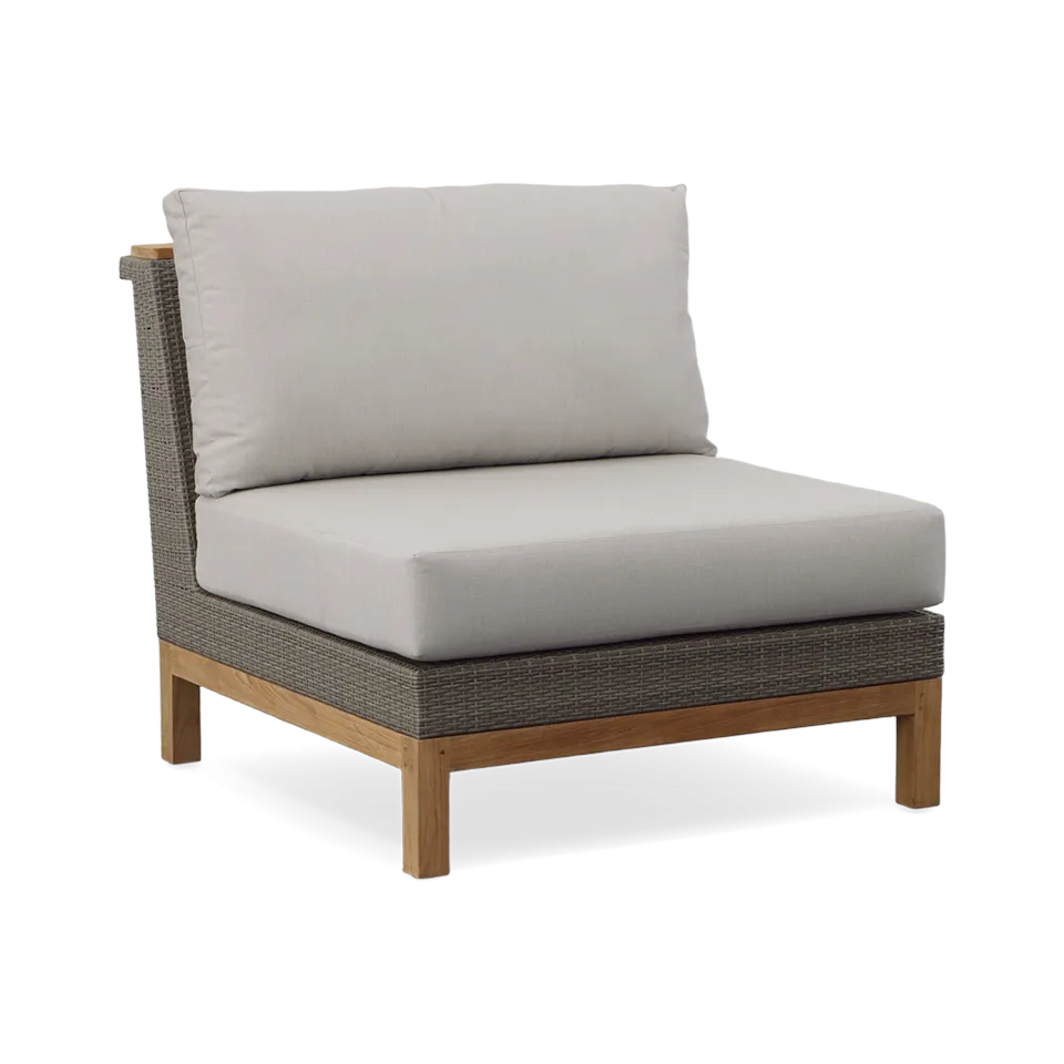 AZORES SECTIONAL, ARMLESS CHAIR