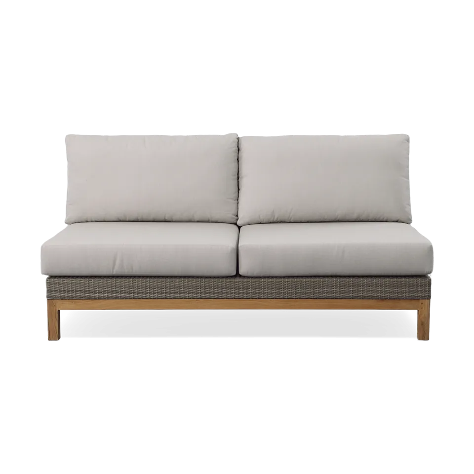 AZORES SECTIONAL, ARMLESS SETTEE