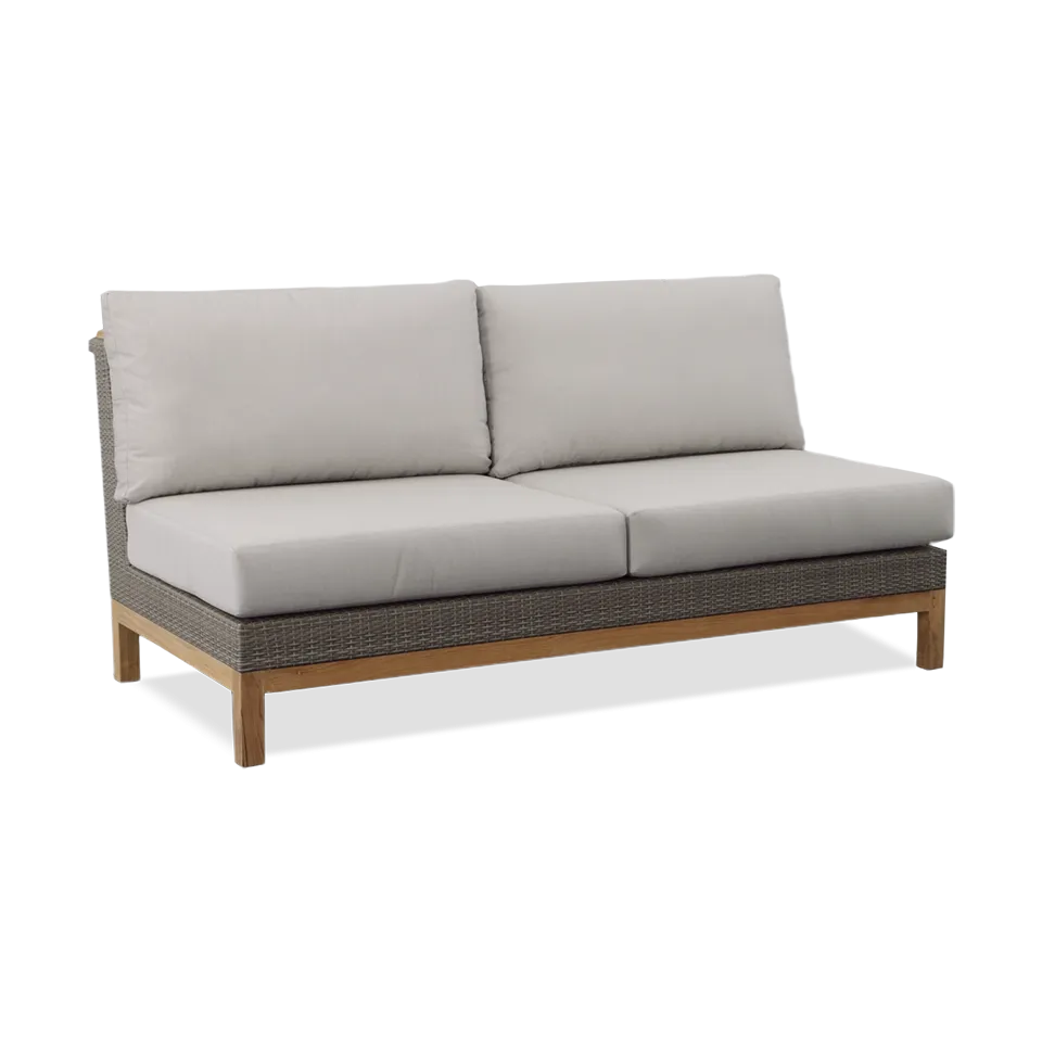 AZORES SECTIONAL, ARMLESS SETTEE