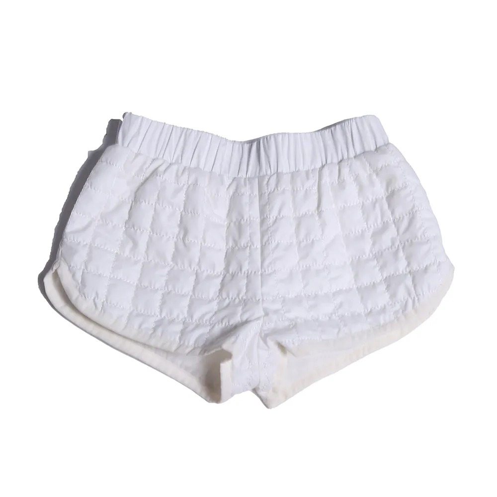 BABY PULL-ON TUFTED GYM SHORTS