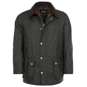 Barbour Ashby Mens Waxed Jacket - Olive