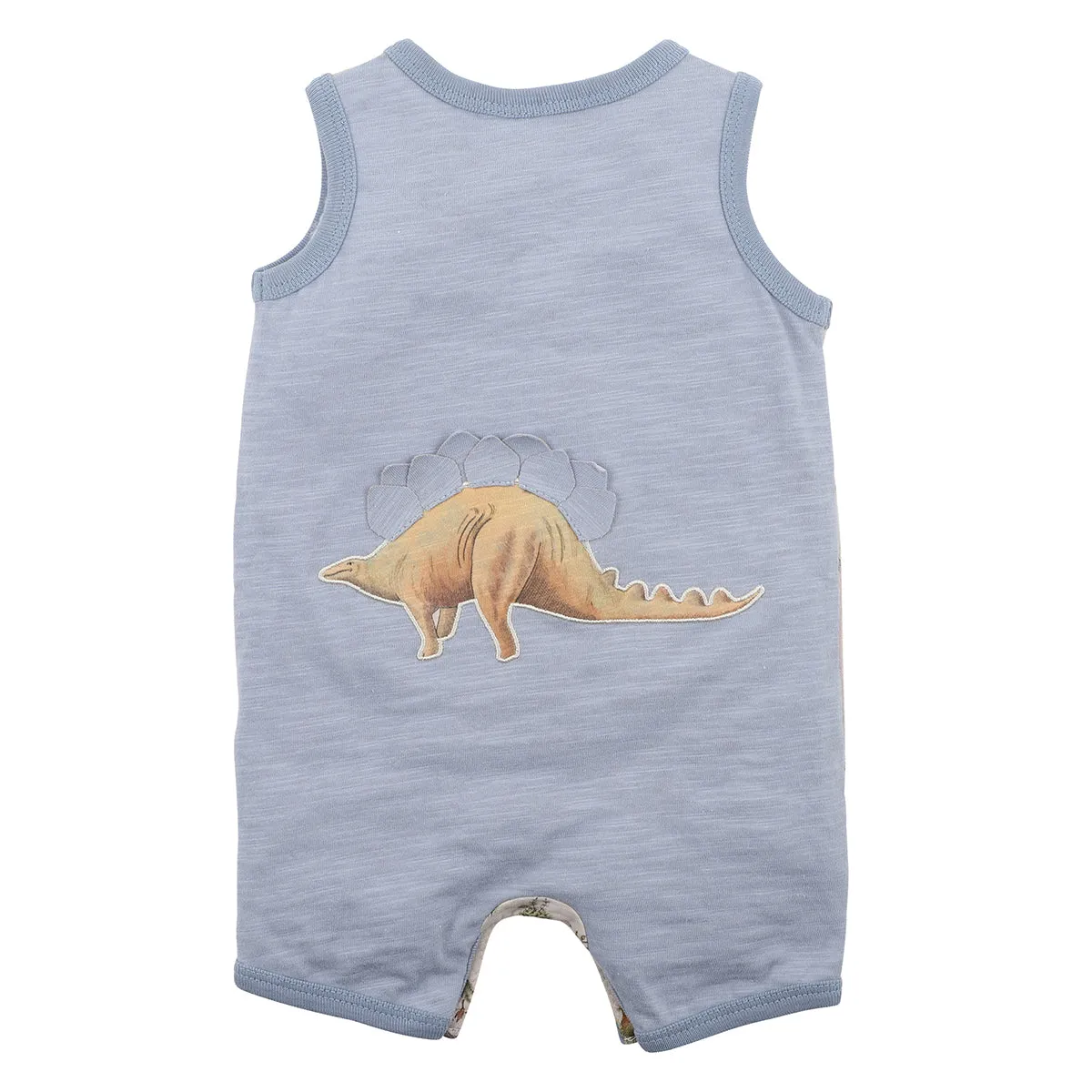 Bebe Emmett Dino Back Romper (Size NB-1)