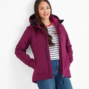 Beverley Womens 3-in-1 Waterproof Jacket - Purple Berry