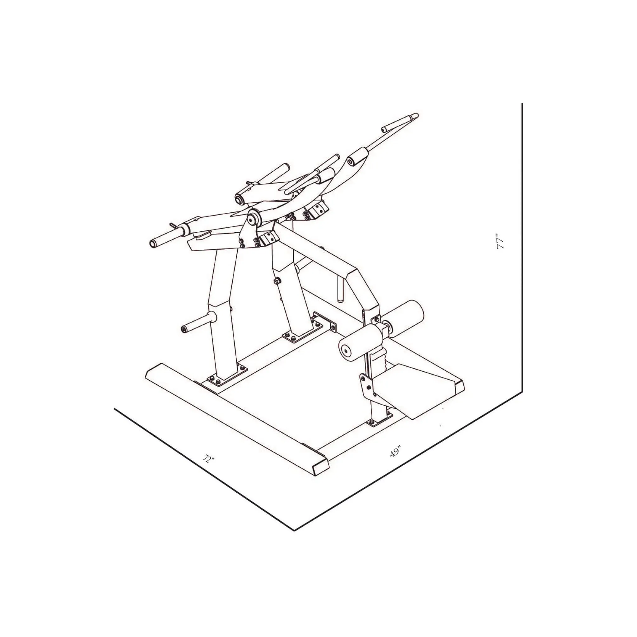 Bodykore Stacked Series Plate Loaded Pull Down GR806