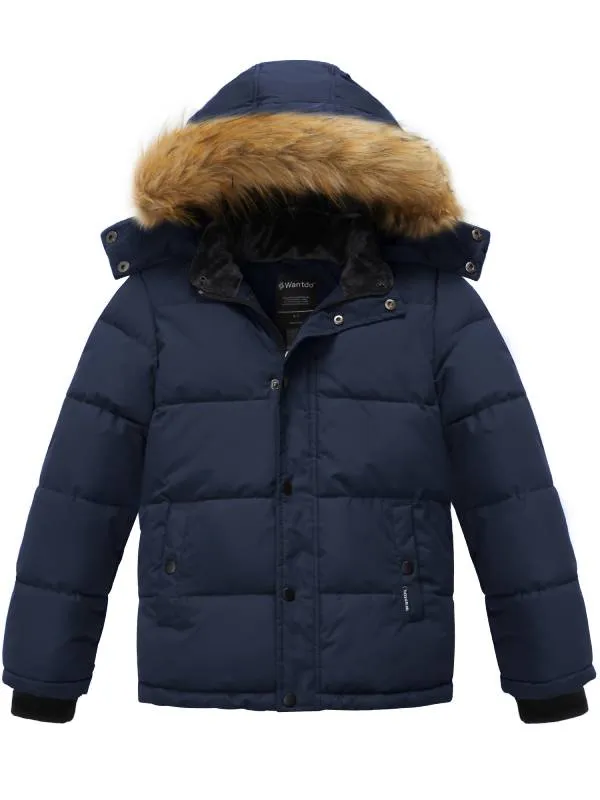 Boys Hooded Puffer Jacket