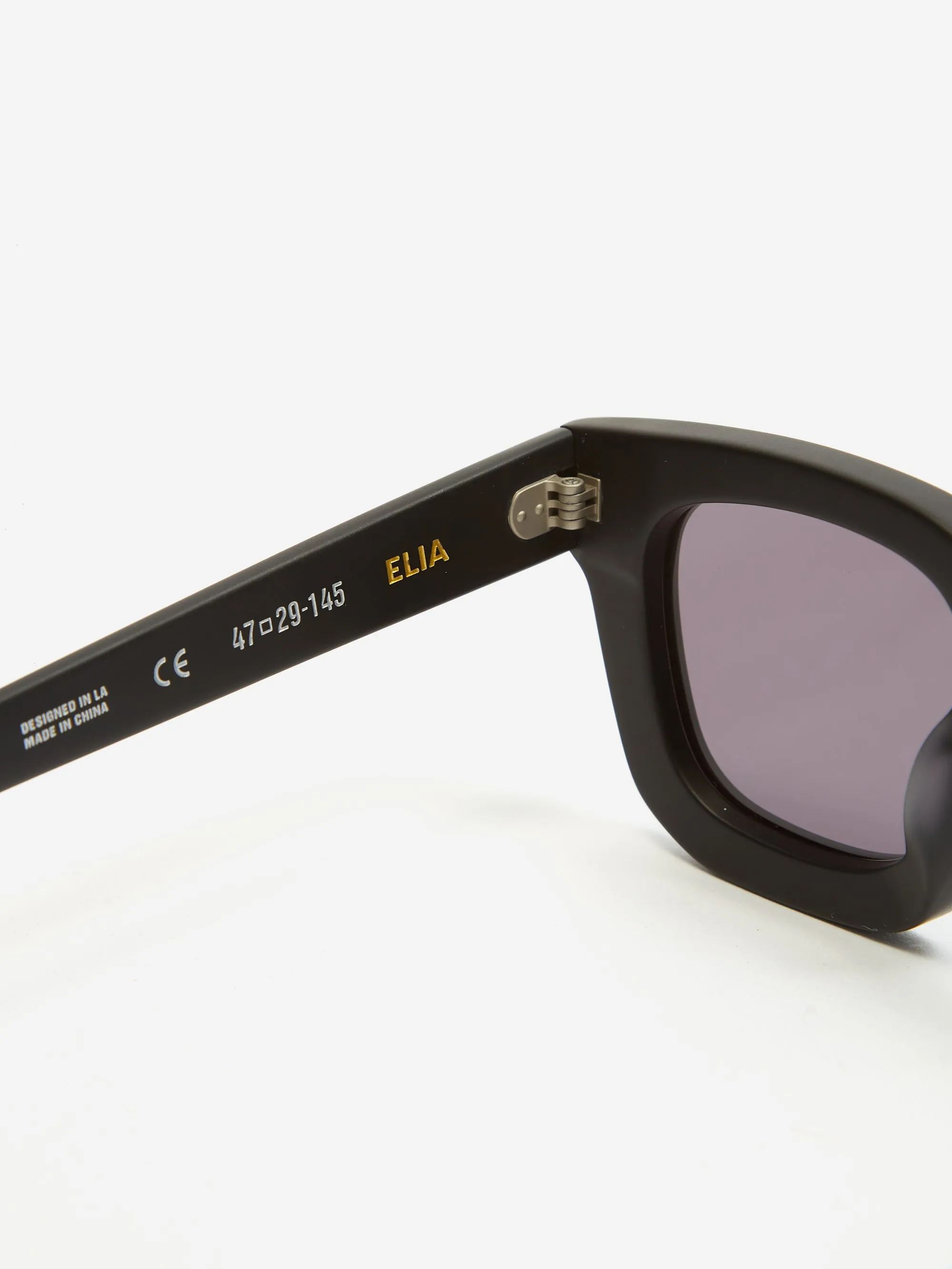 Brain Dead Elia Eye Protection - Matte Black/Black Lens