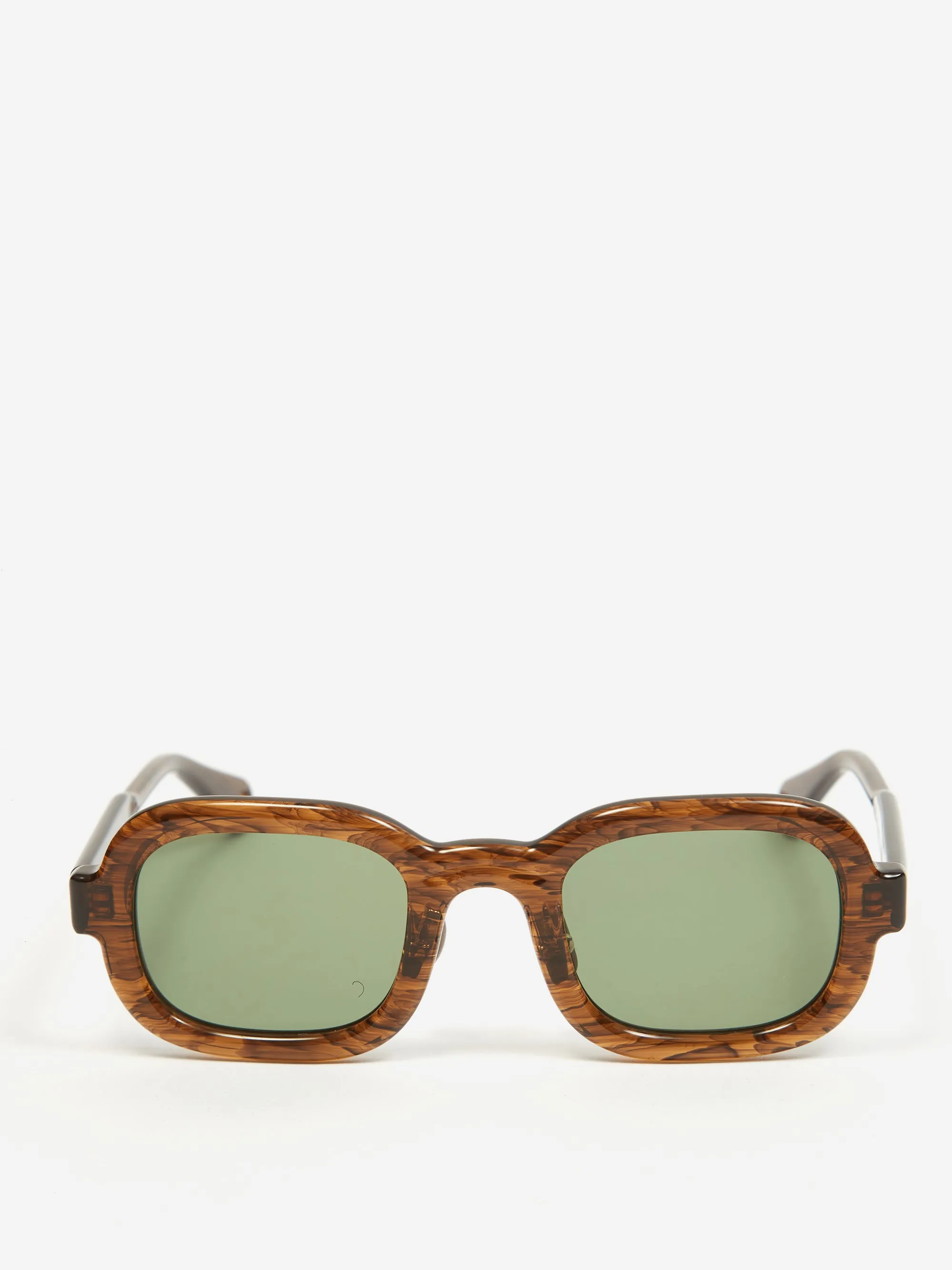 Brain Dead Newman Eye Protection - Tortoise Smoke/Green