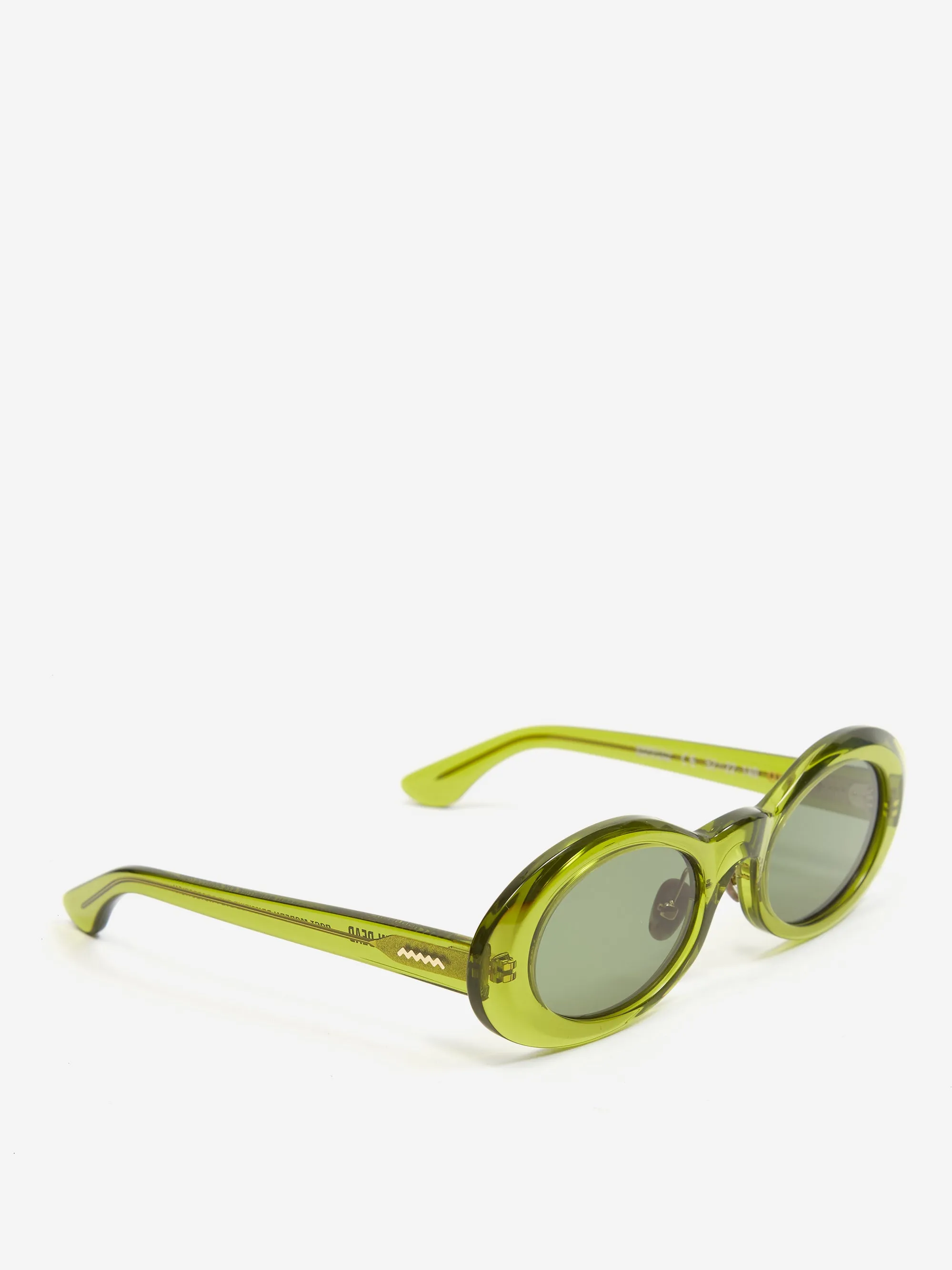 Brain Dead Oyster Eye Protection - Green/Dark Green Lens