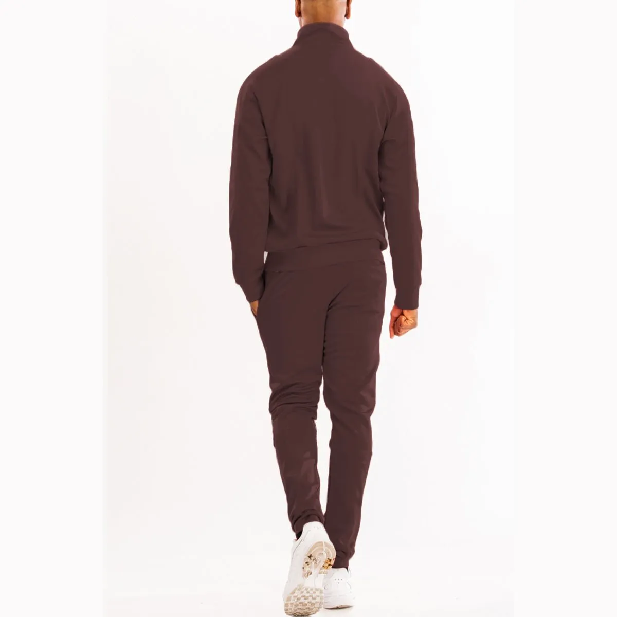 Brown Essential Track Suit