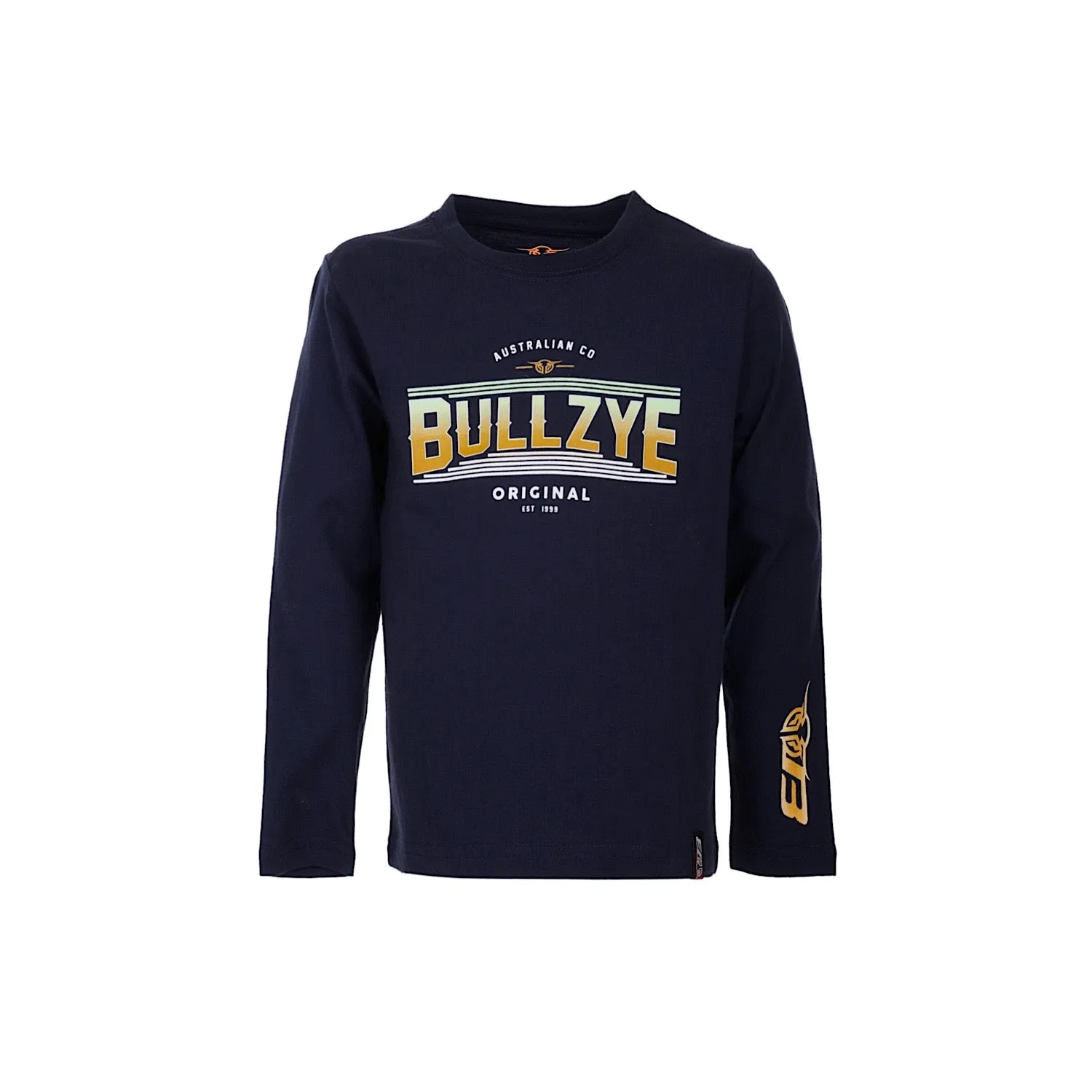 Bullzye Boys Lawson L/S Tee Navy