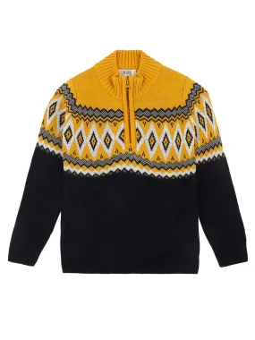 Cantabil Boys Mustard Sweater