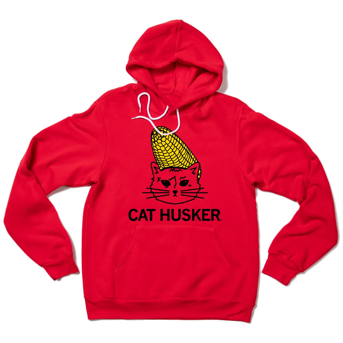 Cat Husker Pullover Hoodie