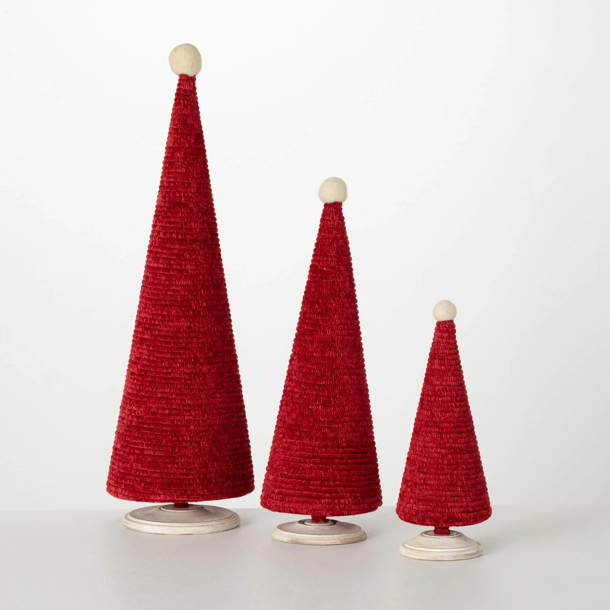 Chenille Tree Set/3