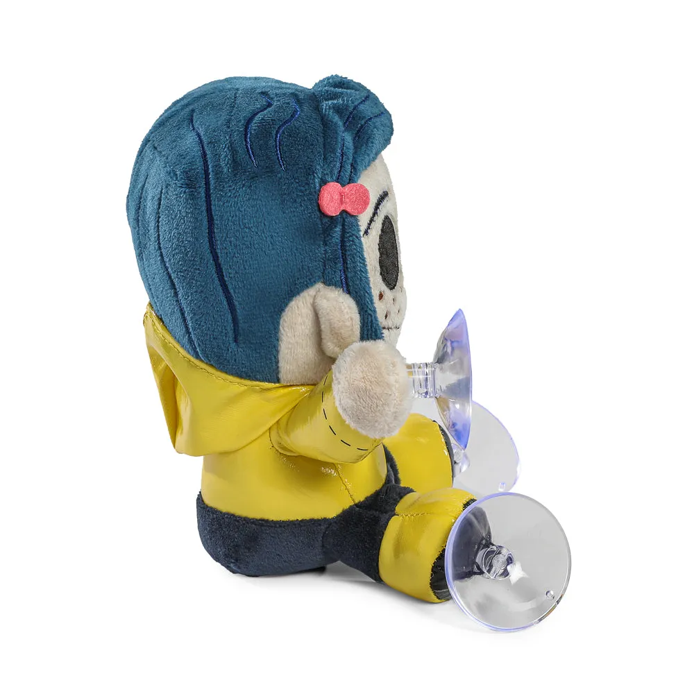 Coraline - Button-Eyed Coraline Plush Window Clinger (PRE-ORDER)