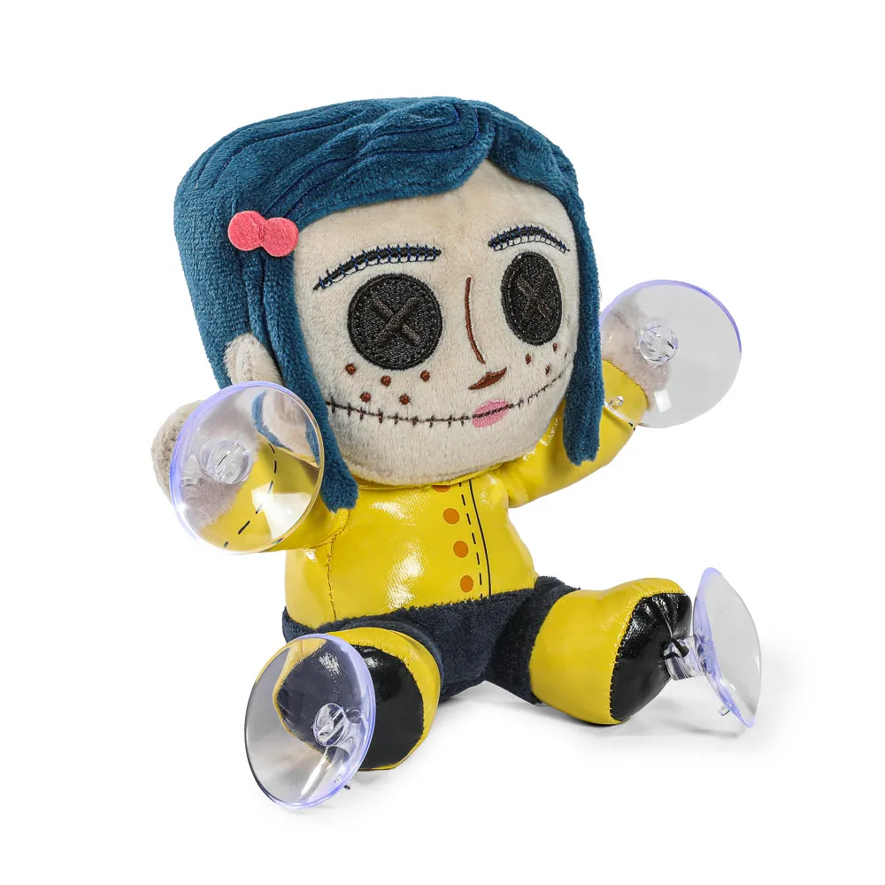 Coraline - Button-Eyed Coraline Plush Window Clinger (PRE-ORDER)