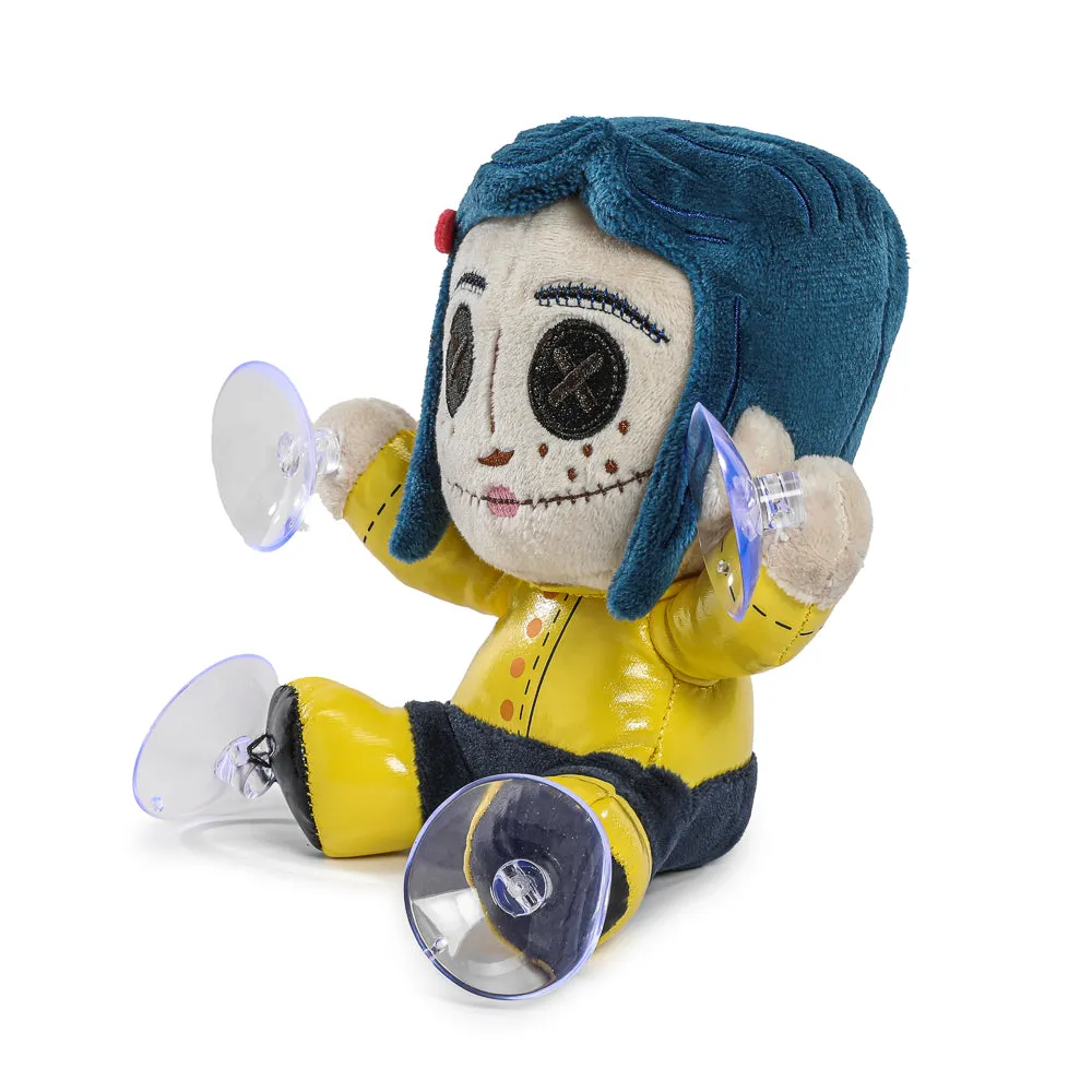 Coraline - Button-Eyed Coraline Plush Window Clinger (PRE-ORDER)