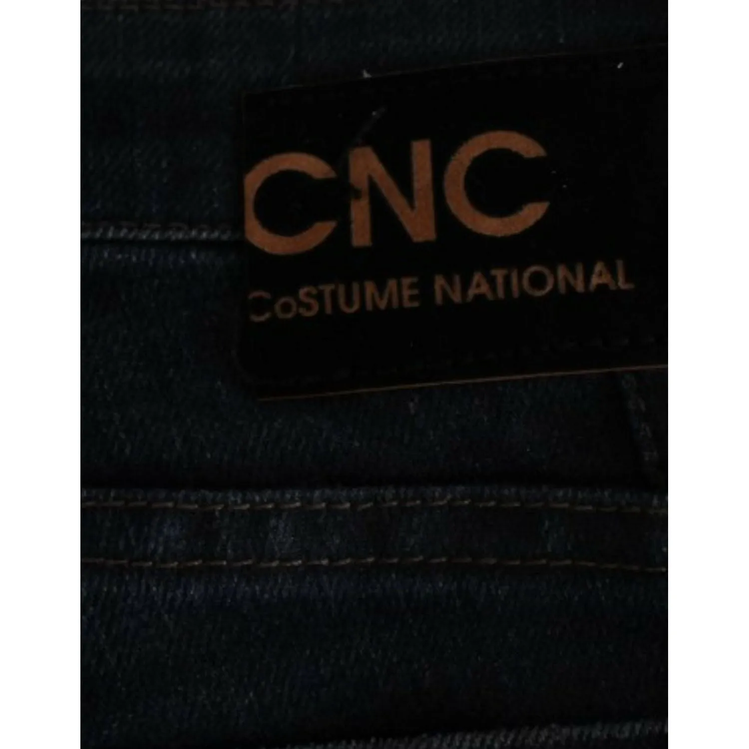 Costume National Chic Superskinny Blue Denim Jeans