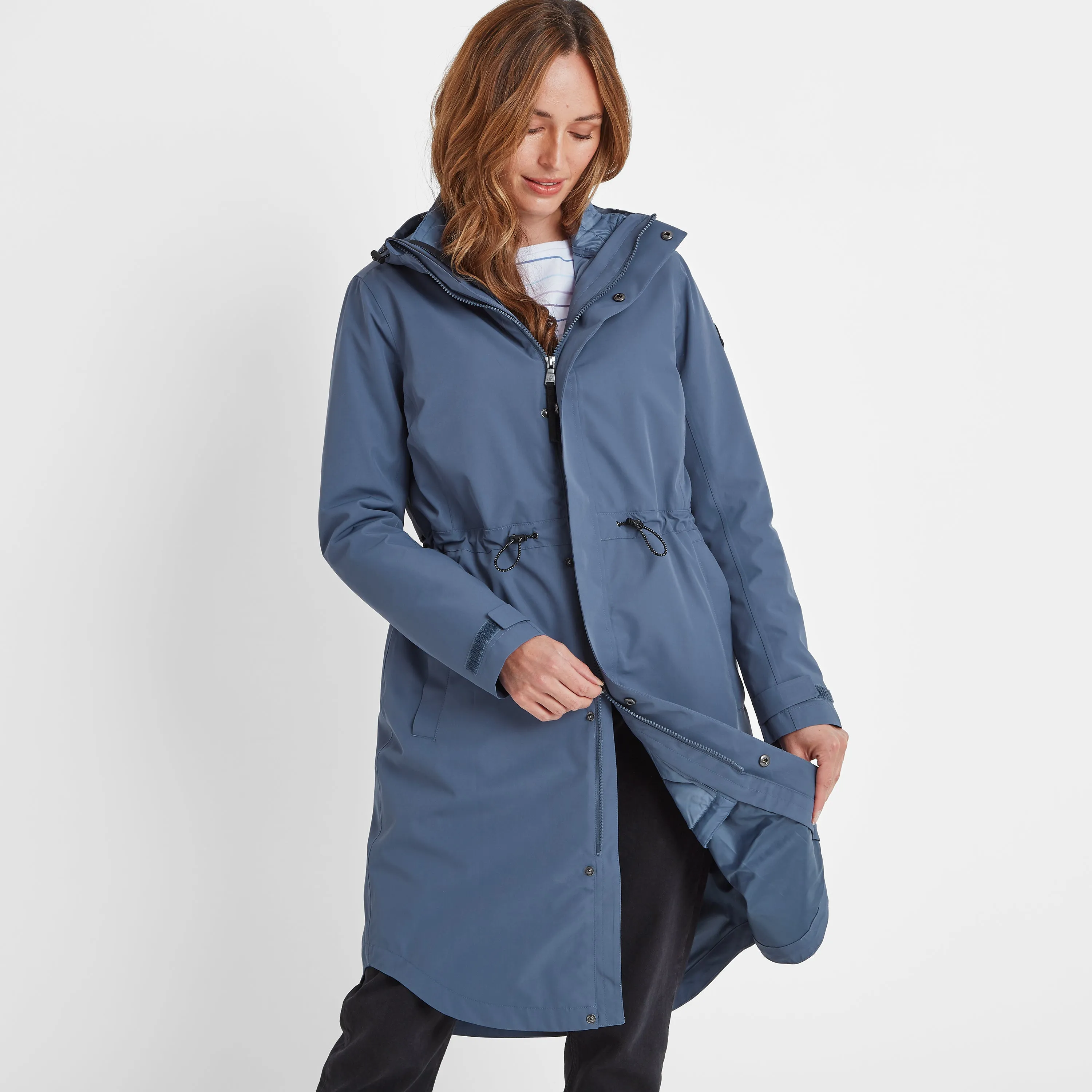 Cove Womens 3in1 Jacket - Blue Stone